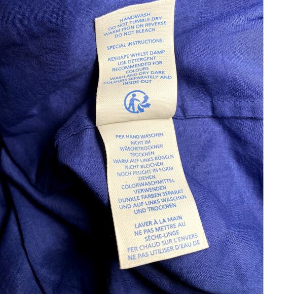 Boden Royal Blue Lace Dress - Women's Size 16 - Cotton - Picture 16 of 16